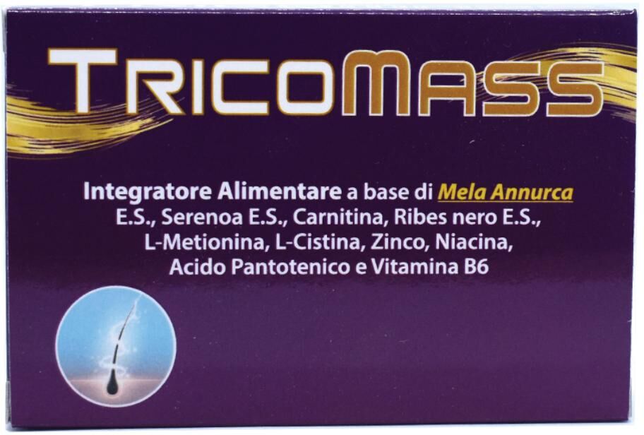 KANTER PHARMA Srl Tricomass 30 Compresse - Integratore per Capelli Forti