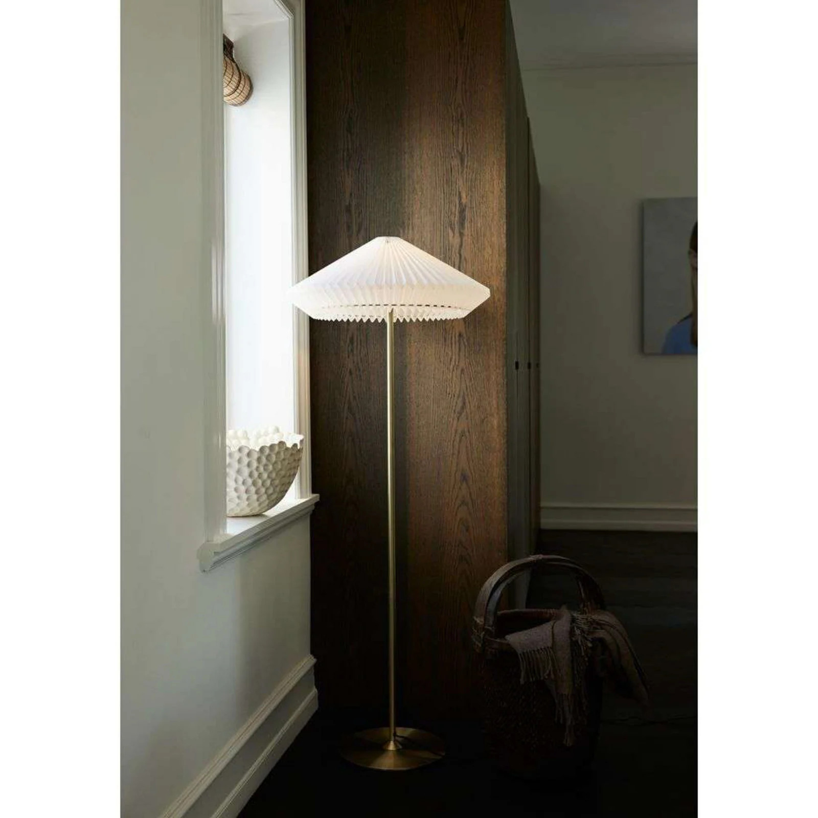 Halo Design Paris Vloerlamp Ø56 Clean White/Antique - Metaal