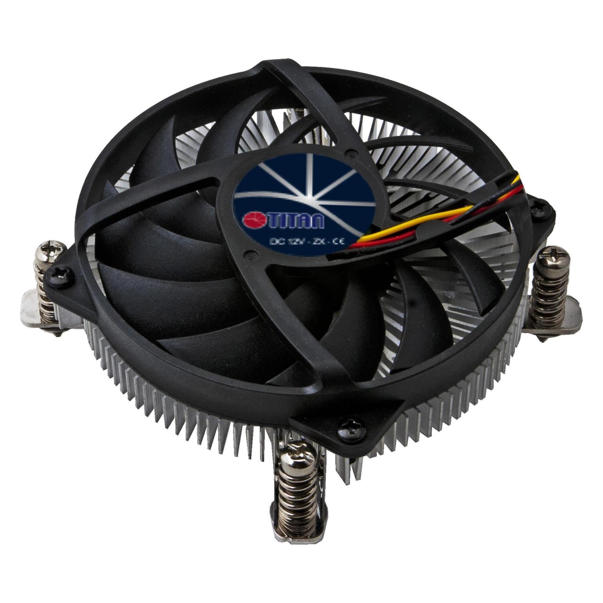 Titan CPU Kupferkühler für Intel, low profile Design Für für Sockel 1155, 1156 (30 mm) (DC-155A915Z/R)