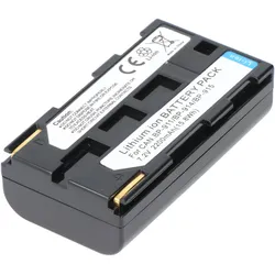 Akku für Canon UC X1, Typ BP-911, BP-915, BP-930, BP-941, anthrazit, 2200 mAh