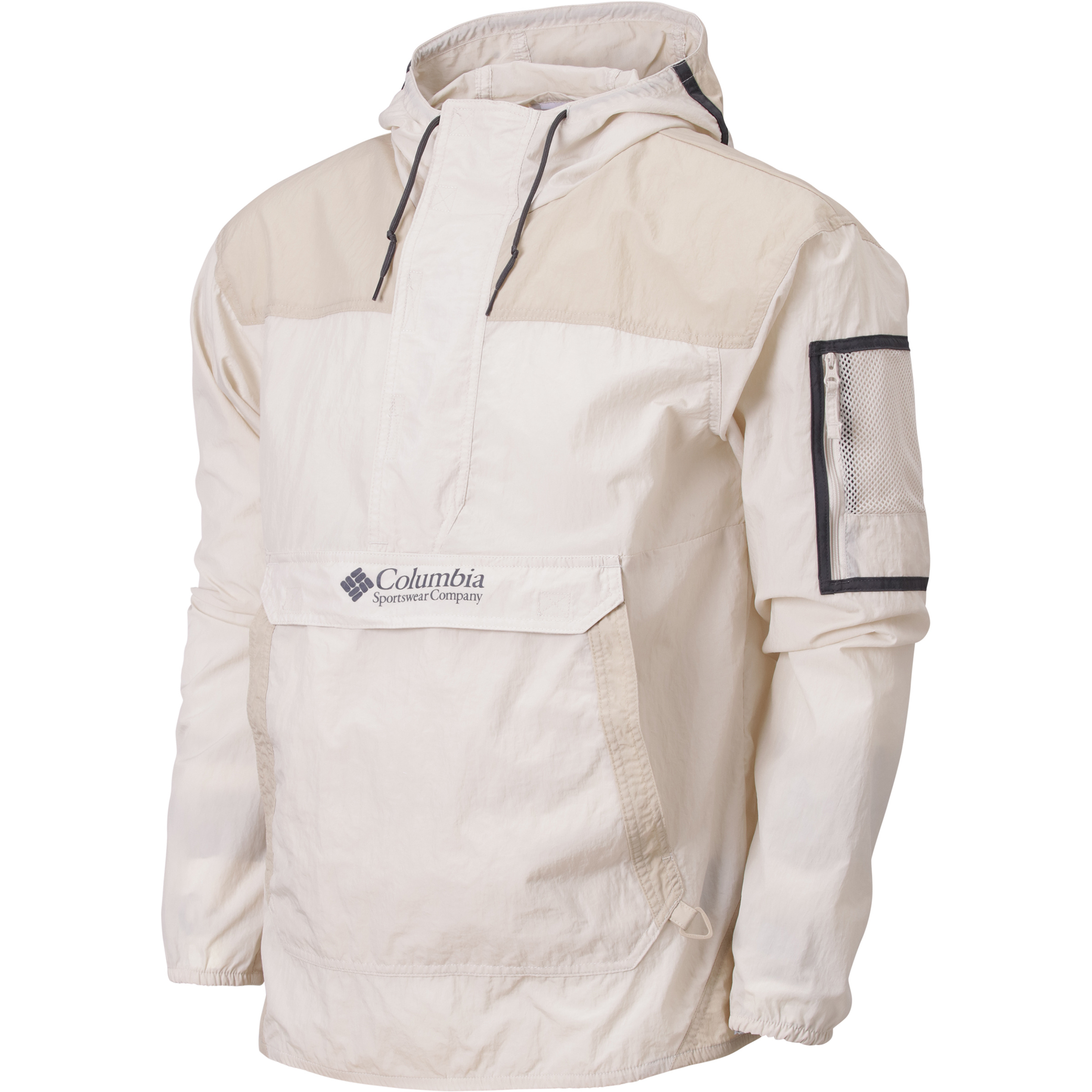 Columbia Challenger Anorak Herren Freizeitjacke, Parkas beige Größe M Lifestyle