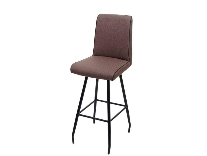 Jamb Barhocker Braun, Metall, 41x111x51 cm, Esszimmer, Barmöbel, Barhocker