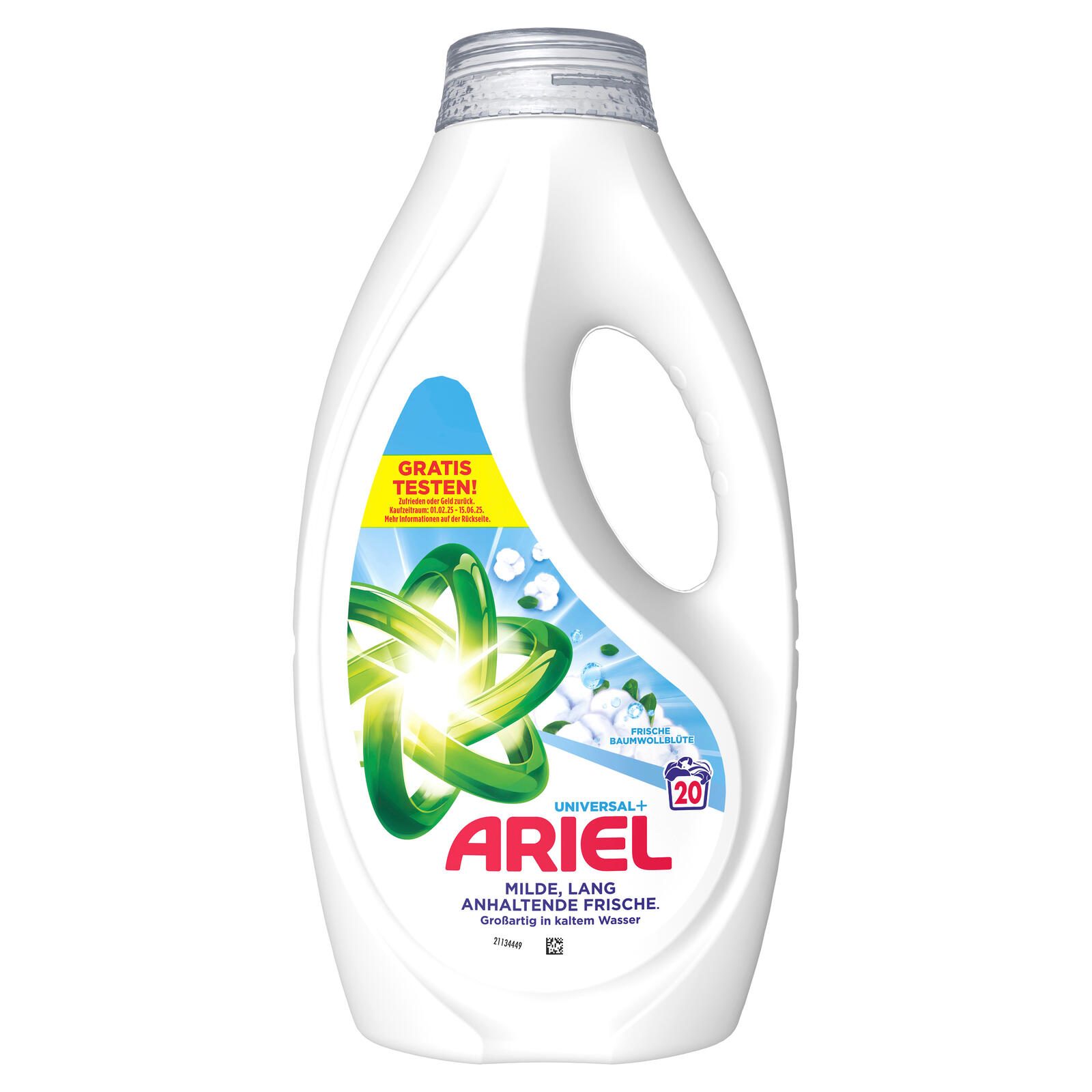 ARIEL UNIVERSAL+ Waschmittel 0,9 l 8700216570466