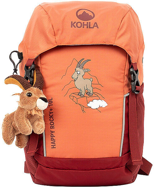 KOHLA Kinder Rucksack Happy 10L rot B