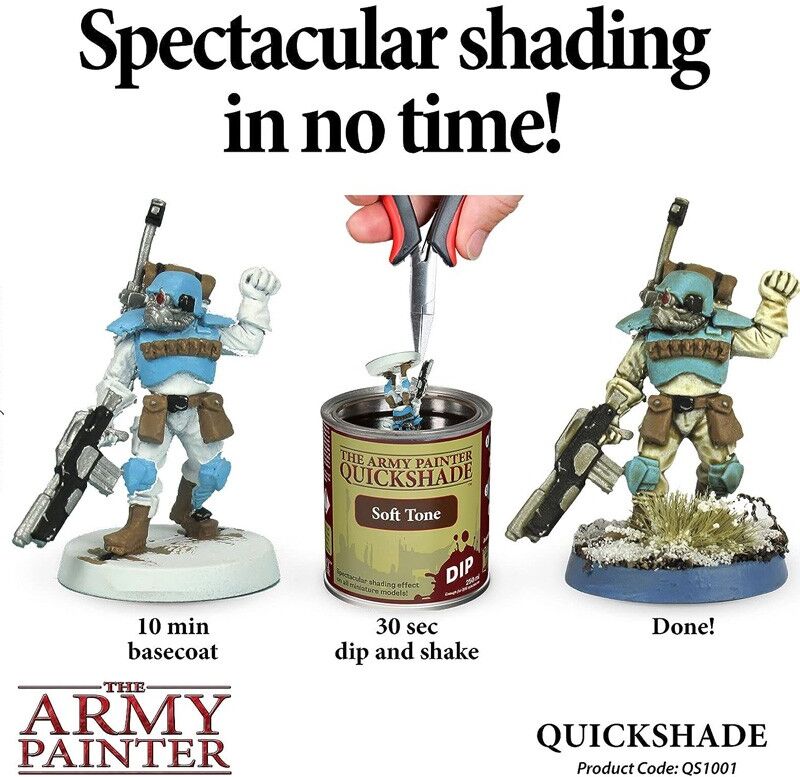 Ombrage léger - Quickshade Soft Tone - Army Painter