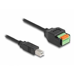 Delock USB 2.0 Adapter [1x USB 2.0 Buchse C - 1x Buchse] 66457 0.15 m PVC-Mantel