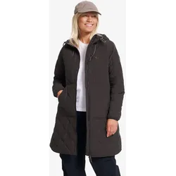 Tapa Long Quilt Jacket Damen Espresso, Größe:2XL - Winterjacken - Braun
