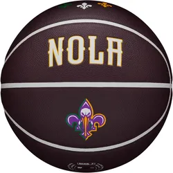 Wilson NBA New Orleans Pelicans Team City Collector Basketball black 7