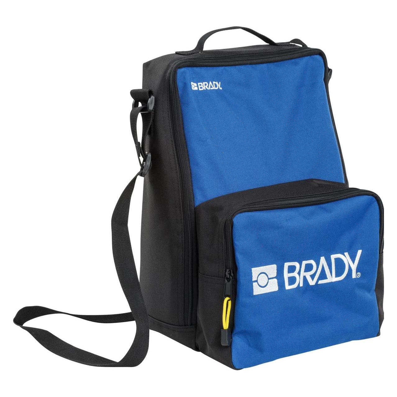 Brady BMP-SC-3, Schutztasche, Schwarz & Blau, 304.80 x 304.80 x 177.80 mm (HxWxD), für tragbare Dr (BMP-SC-3)