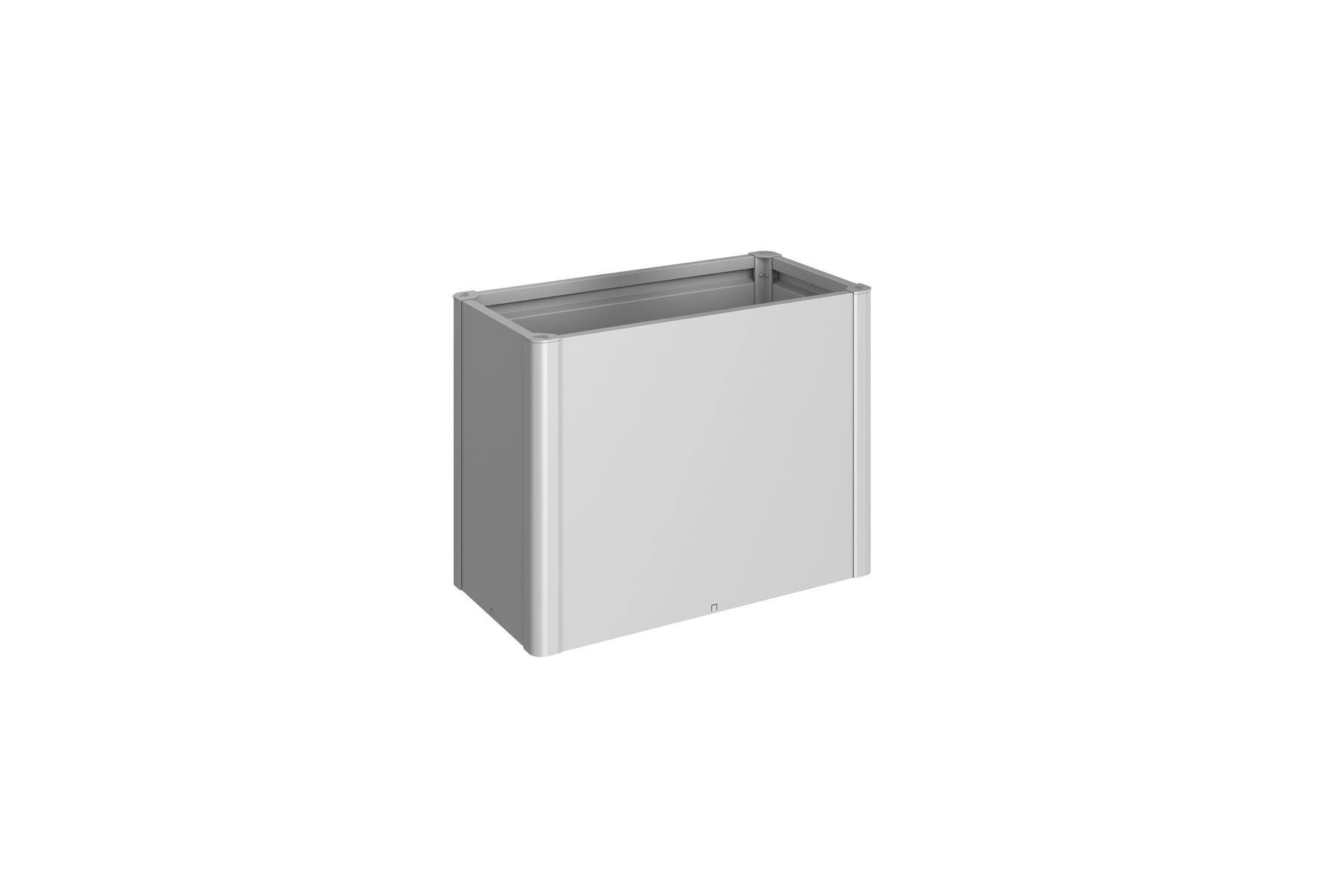 BIOHORTGARTE Pflanzbeet Belvedere MAXI Gr. 100 silber-metallic 16925175