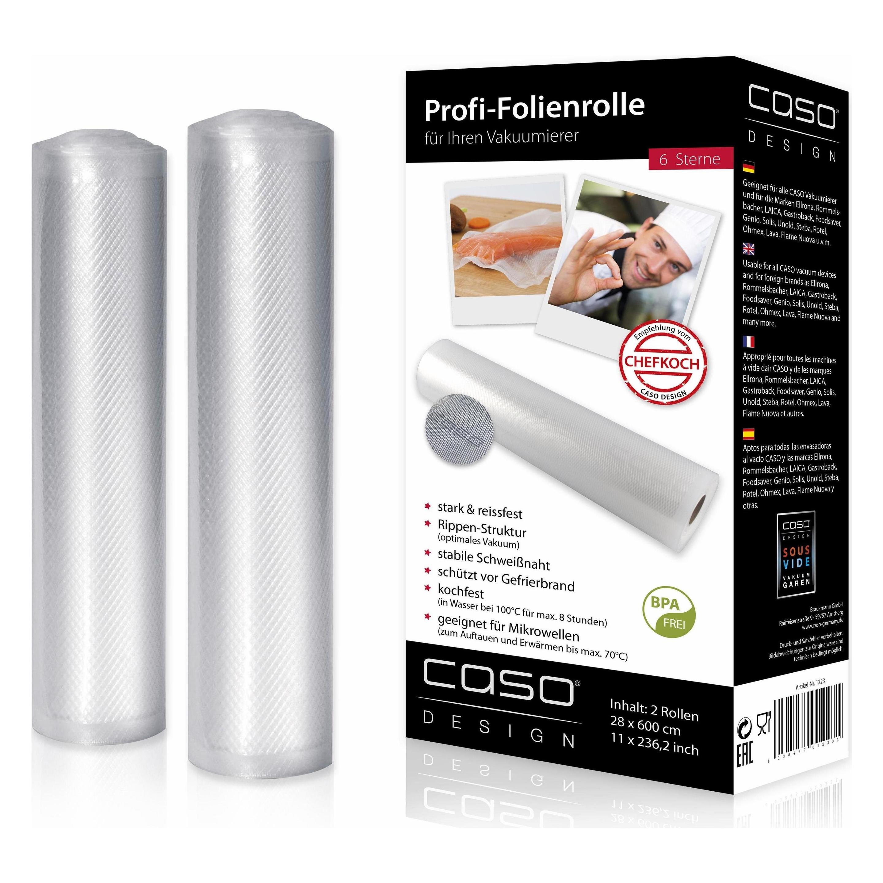 Caso Folienrollen 27.5 x 600cm (2x) (1223)