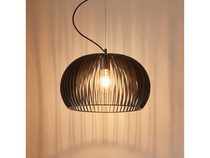 Jusra 1 Pendelleuchte Black - Lindby - Küche - Modern - Metall - Einflammig