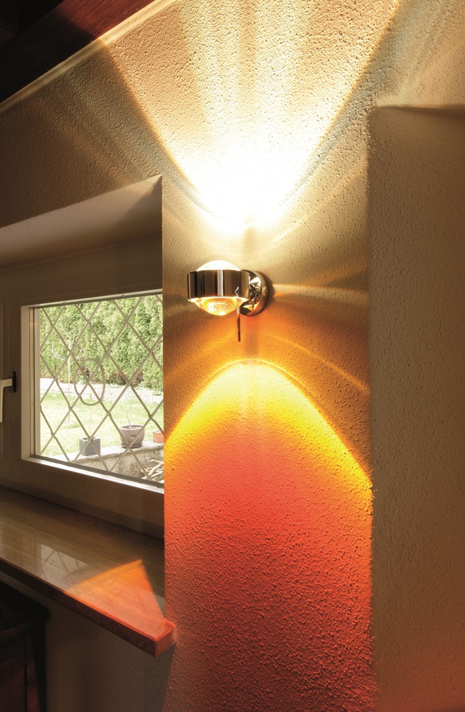 Top Light PUK MINI WALL + LED-Wandleuchte chrom glänzend 2-0802-LED 4251349304403