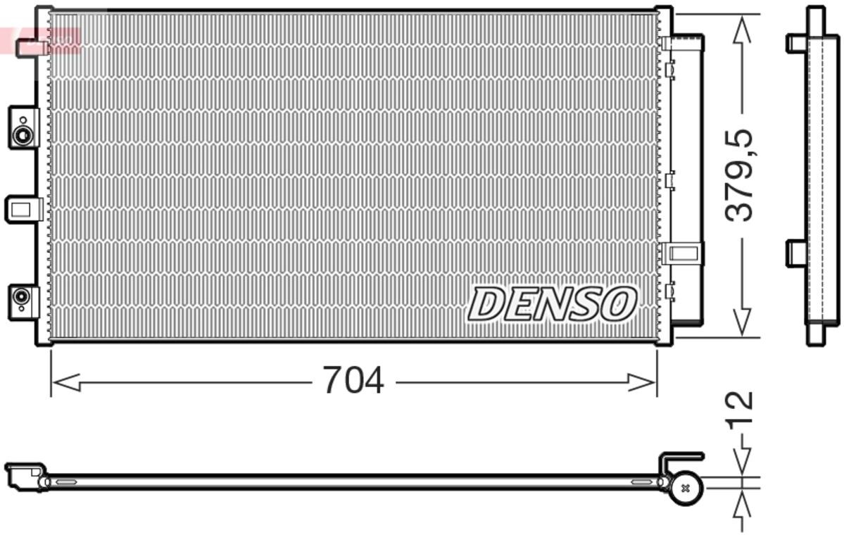 Denso Condensatore aria condizionata DCN10065