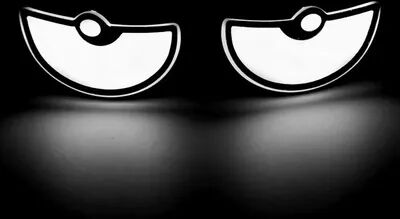 Modern Mode Marketplace Universal LED Devil Eyes Lights For Car And Motorcycle Headlights white