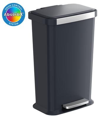 iTouchless 13.2 Gal SoftStep Prime Kitchen Trash Can with Odor Filter