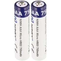 Telefon Akku AAA NiMH 750mAh AAA DECT Telefon, Micro, HR03