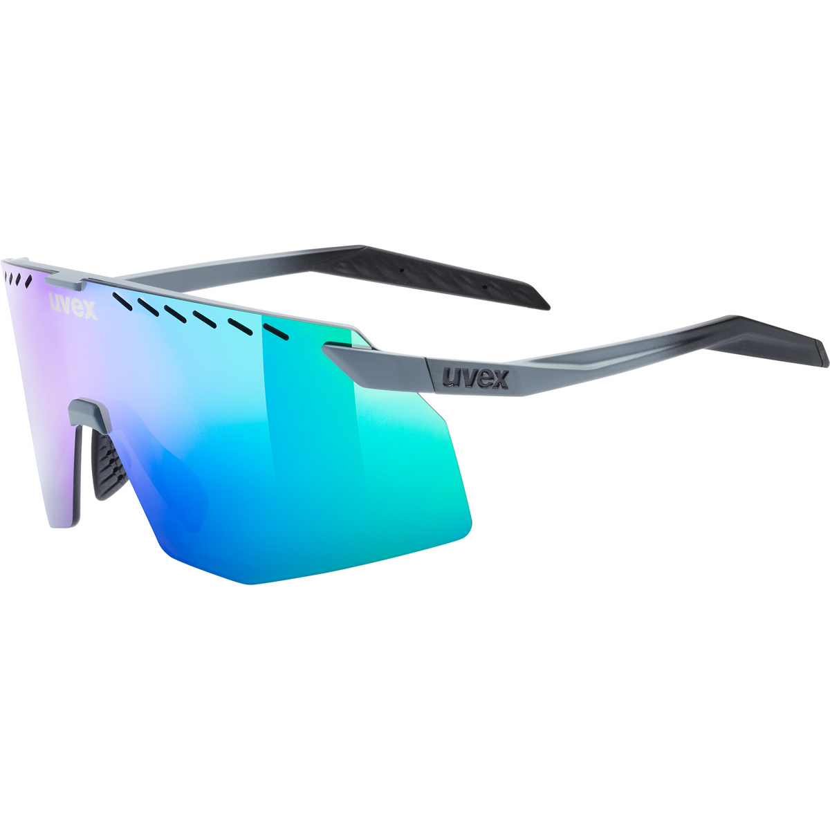 Uvex Pace Stage Sportbrille (Größe ONE SIZE, grau)