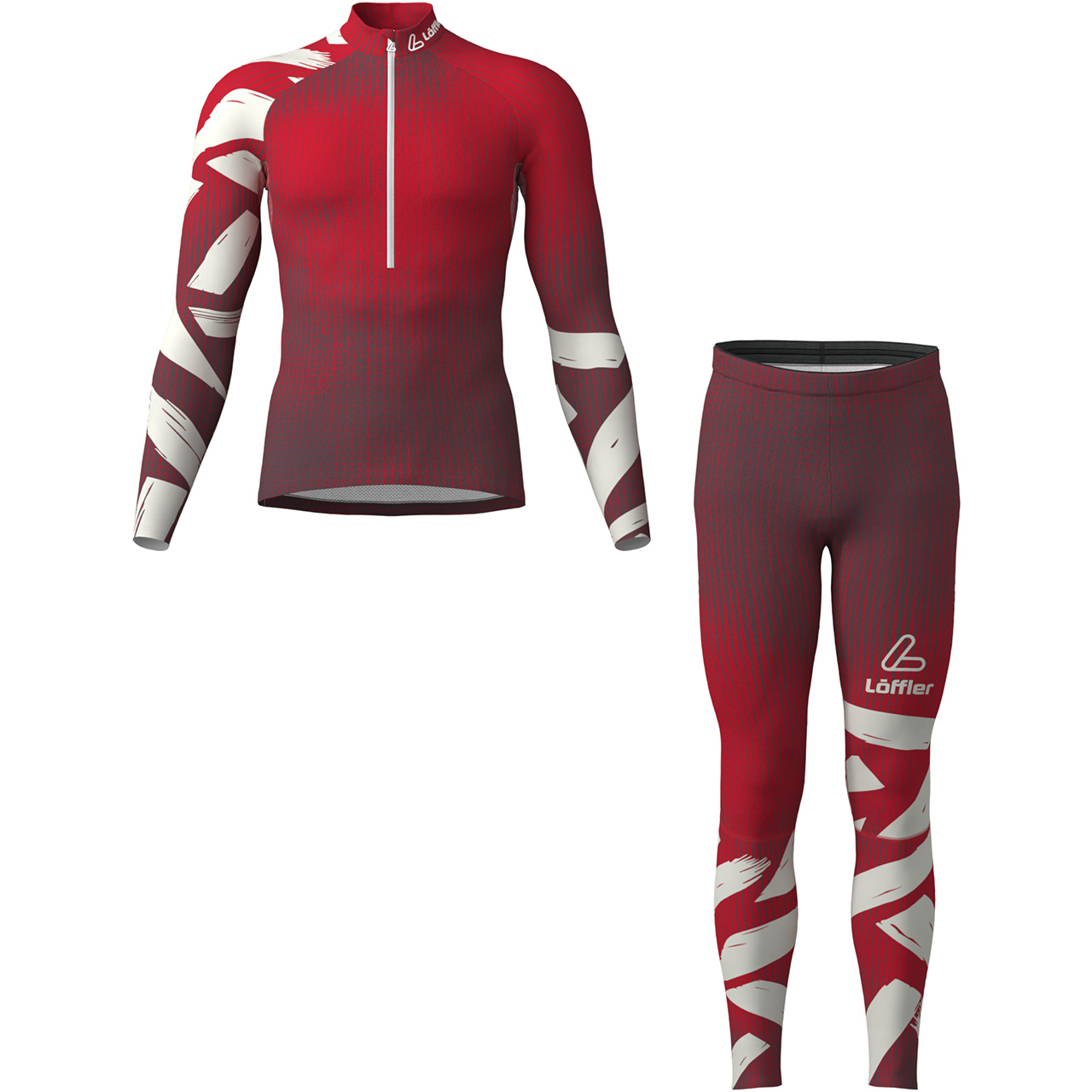 Löffler Herren Langlauf-Rennanzug RPO red - 50