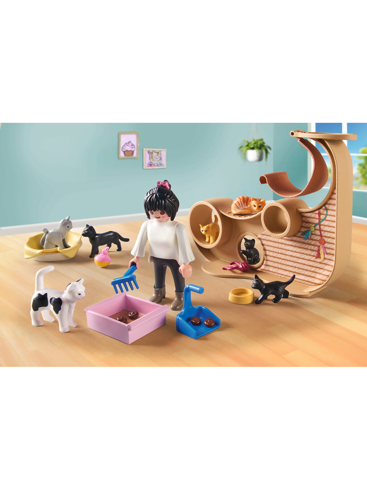 Playmobil Serie - Katzencafé