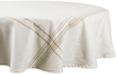 DII Design Imports French Stripe Cotton Kitchen Tablecloth