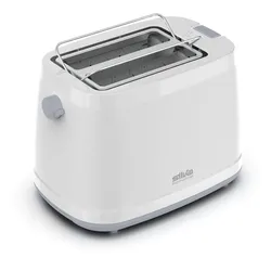 SILVA TA 2302 Automatik Toaster, 2 Scheiben, 900 W, weiß