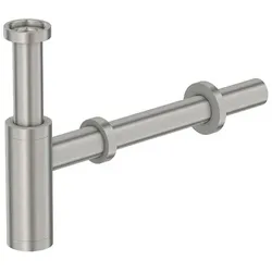 Steinberg Serie 100 Design-Siphon 1001696BN G 1 1/4, Brushed Nickel