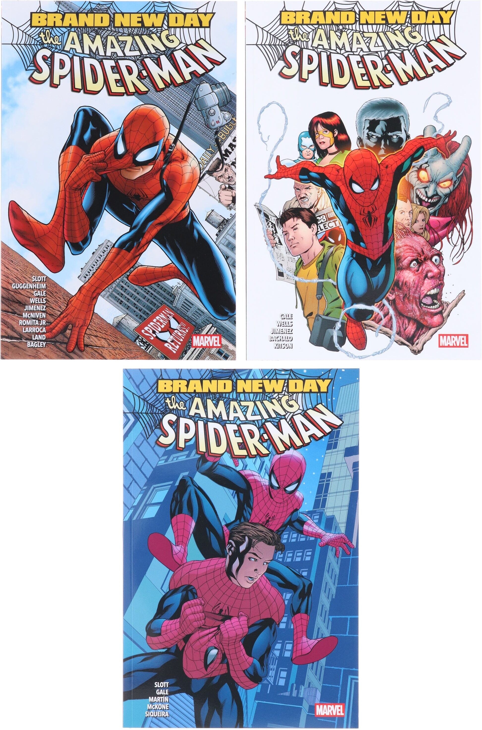 The Amazing Spider-Man: Brand New Day (Vol 1-3) 3 Graphic Novels Set - Ages 12+ - Paperback Panini Publishing Ltd
