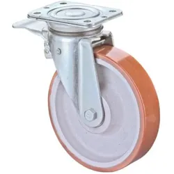 Magni, Möbelrollen, Lenkrolle fest 150mm Lg Kschwer verz Gussfelge