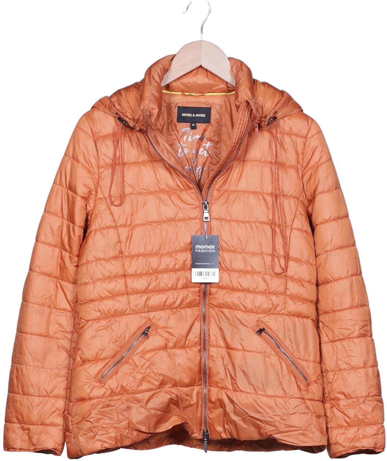 More & More Damen Jacke, Orange, Gr. EU 38, Synthetik - Second Hand