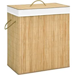 Helloshop26 - Wäschekorb mit 2 Bambusteilen 100 Liter 02_0006151