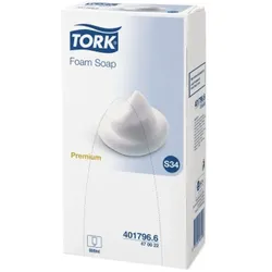 Tork Premium Schaumseife S34, 800ml (1 Karton = 6 Kartuschen)