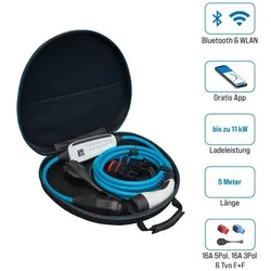 NRGkick, Elektroauto Ladestation, 16A 5m Set (Typ 2, 16 A, 11 kW)