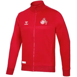 hummel 1. FC Köln 75 Jahre Jubiläum Retro Einlaufjacke Herren chili pepper 5XL