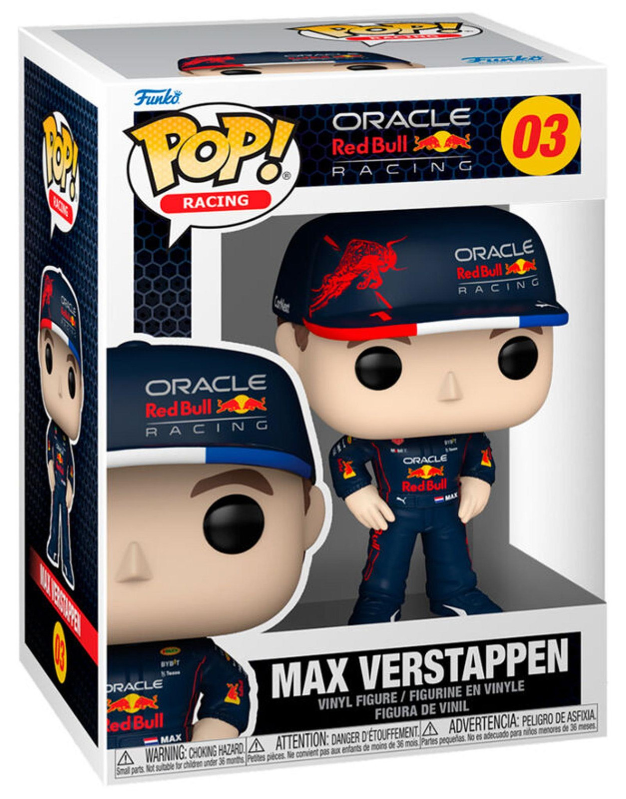 Funko Pop! Vinyl figuur Oracle Red Bull Racing - Max Verstappen 03