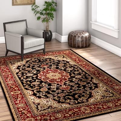Well Woven Gwalia Traditional Persian Medallion Area Rug