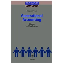 Generational Accounting, Fachbücher von Holger Bonin