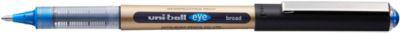 Tintenroller Uni-ball eye, dokumentenecht, 12 Stück, 0,65 mm, blau