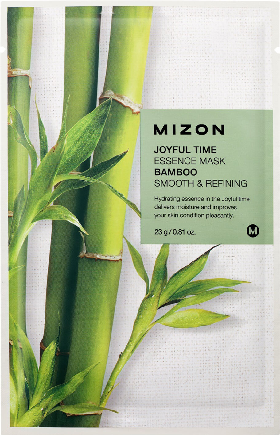 MIZON Joyful Time Essence Bamboo Mask 23g