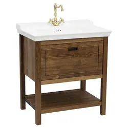 Naturel Country Waschtisch mit Unterschrank 79,5x85x53 cm Palisander COUNTRY80ZPA