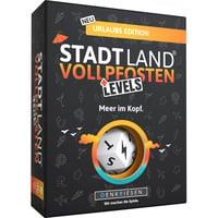 Stadt Land Vollpfosten Levels Urlaub, Spiel