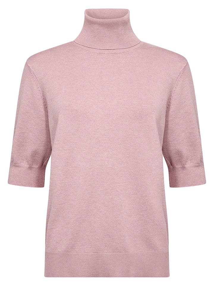 soyaconcept Rollkragenpullover "Dollie" in Rosa - XL