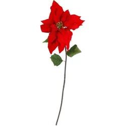 Künstlicher Weihnachtsstern 90cm Rot