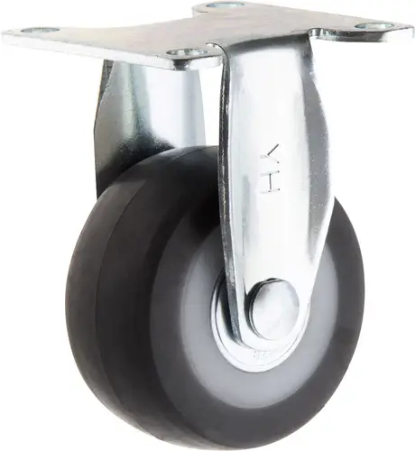 TOOLCRAFT TO-5137881 Bockrolle 50mm mit Anschraubplatte Tragfähigkeit (max.): 50kg
