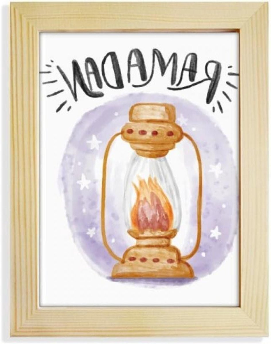 Houten Fotolijst met Traditioneel Ontwerp, Multicolor, 6x8 Inch