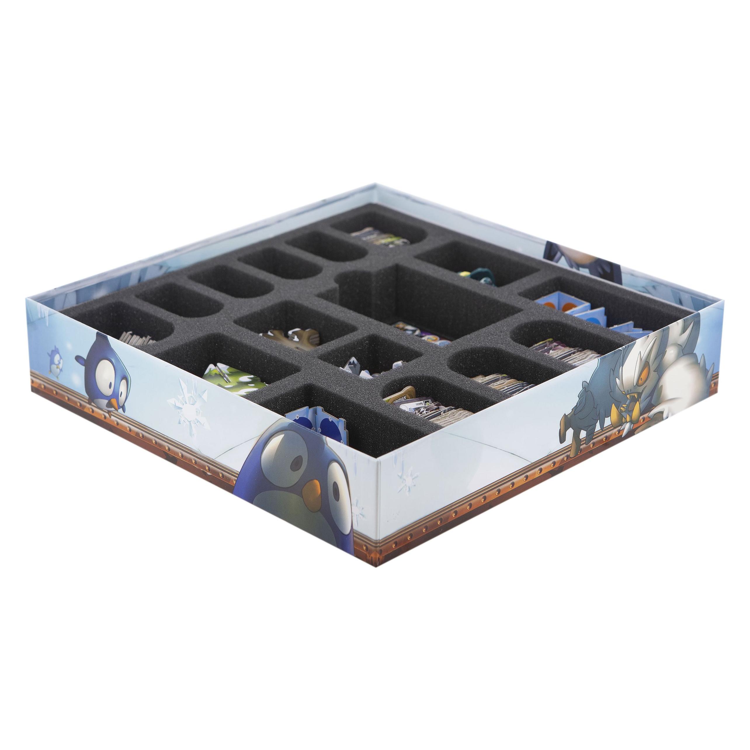 Feldherr CB02SET - Schaumstoff-Set für die Krosmaster Arena: Frigost Brettspielbox (Kunststoff, Schaumstoff) (CB02SET)