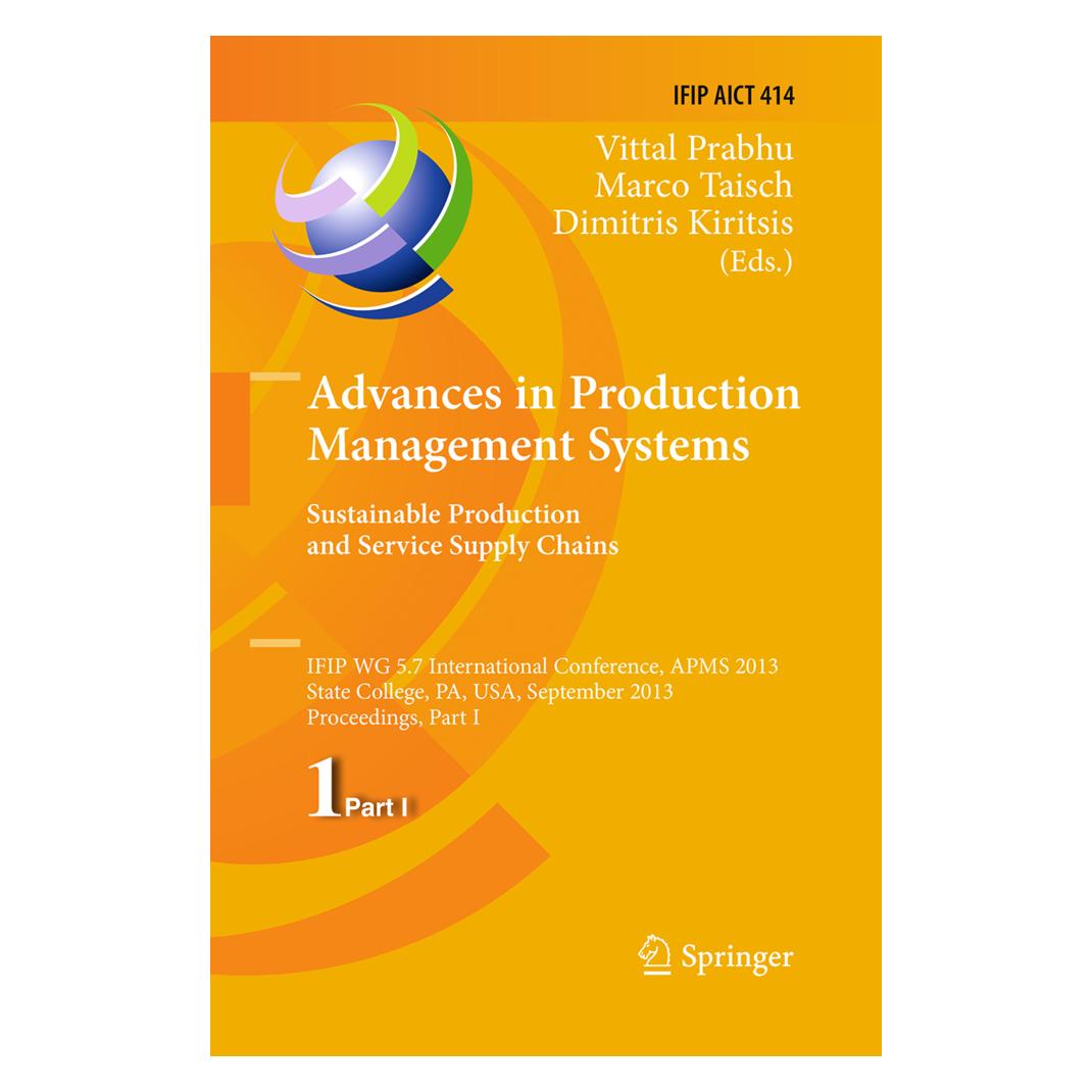 Springer Advances in Production Management Systems. Sustainable Production and Service Supply Chains (Englisch, Softcover, Dimitris Kiritsis, Marco Taisch, Vittal Prabhu) (55839766)