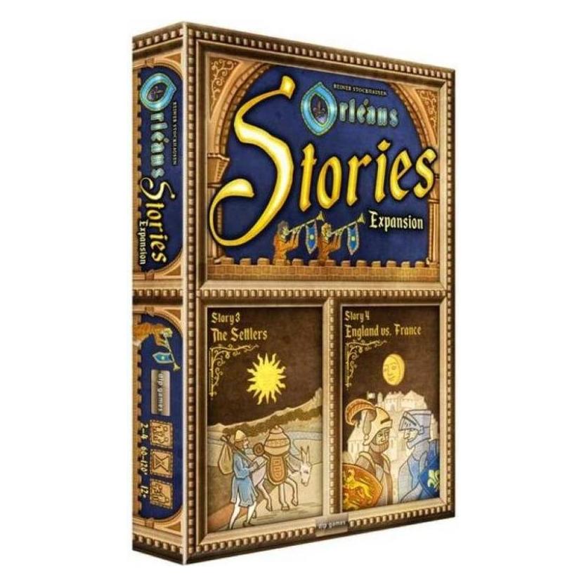 DLP DLP01058 - Orléans Stories 3 & 4 - Orléans Stories (EN), für 2-4 Spieler, ab 12 Jahren (Erweiterung) (Englisch, 2 - 4 Spieler) (DLP01058)