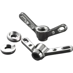 Brave Classic Flügelmutter 9 mm silber