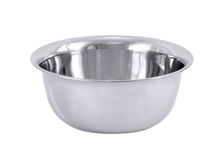 Contacto Schüssel bauchig 20cm - Farbe: silber - Material: Edelstahl - 122
